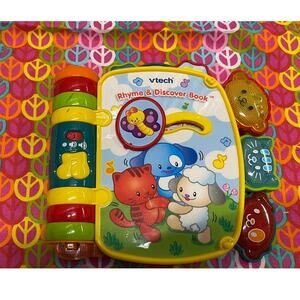 Vintage VTech Rhyme & DiscoverBook Sings - It Works